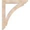 Ekena Millwork Thorton Slat Smooth Bracket, Douglas Fir, 5 1/2"W x 42"D x 48"H BKT06X42X48THR06SDF - alternate 2
